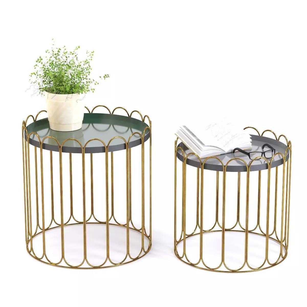 Side Table Cha Cha Cha 3D model_0