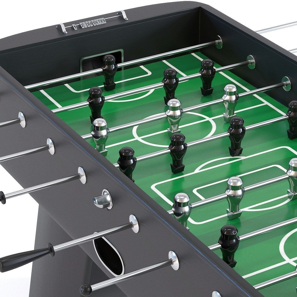Soccer Table Style 3D model_1