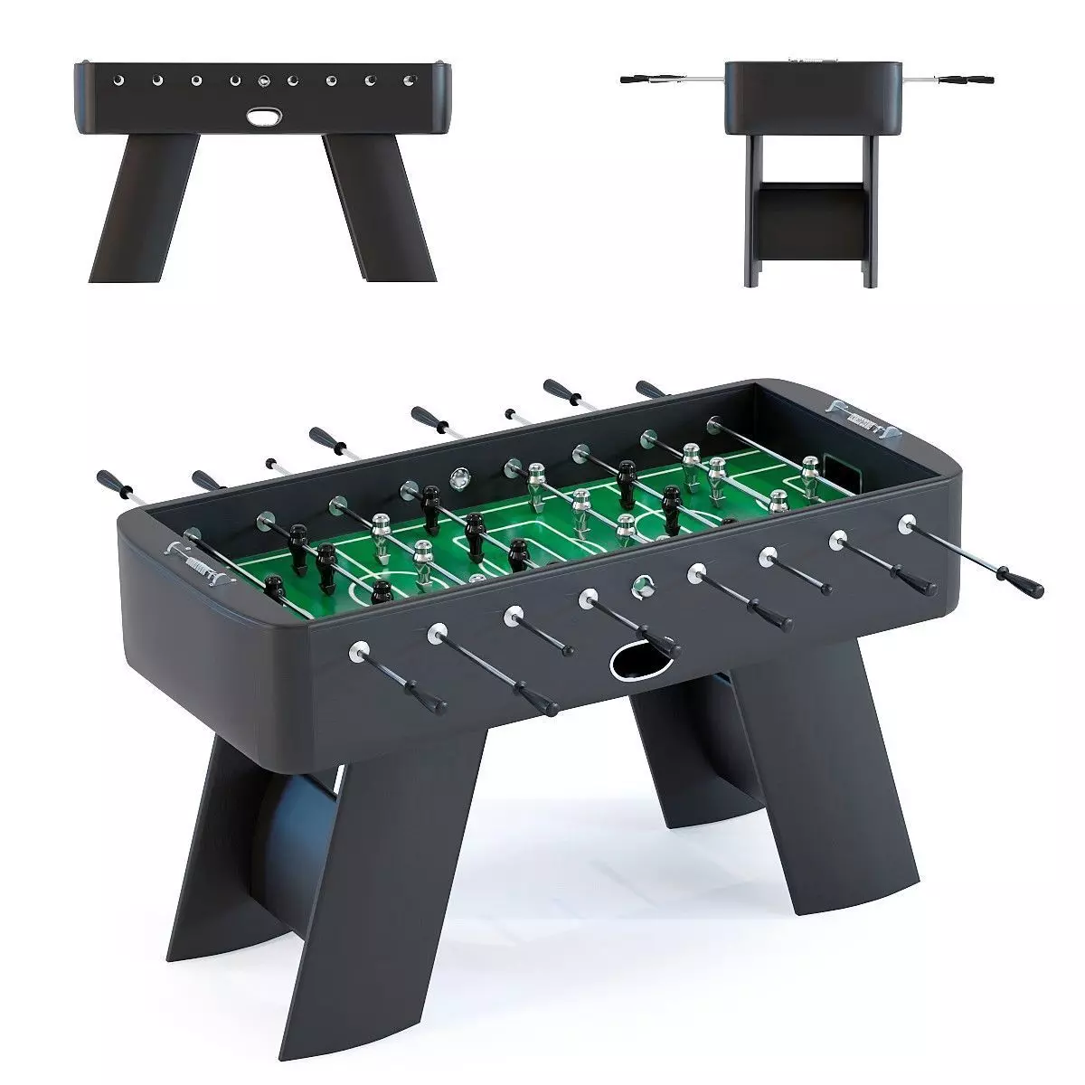 Soccer Table Style 3D model_0
