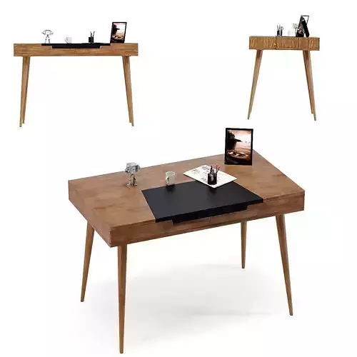 Writing Desk Happy Stay 110x60cm 3D model