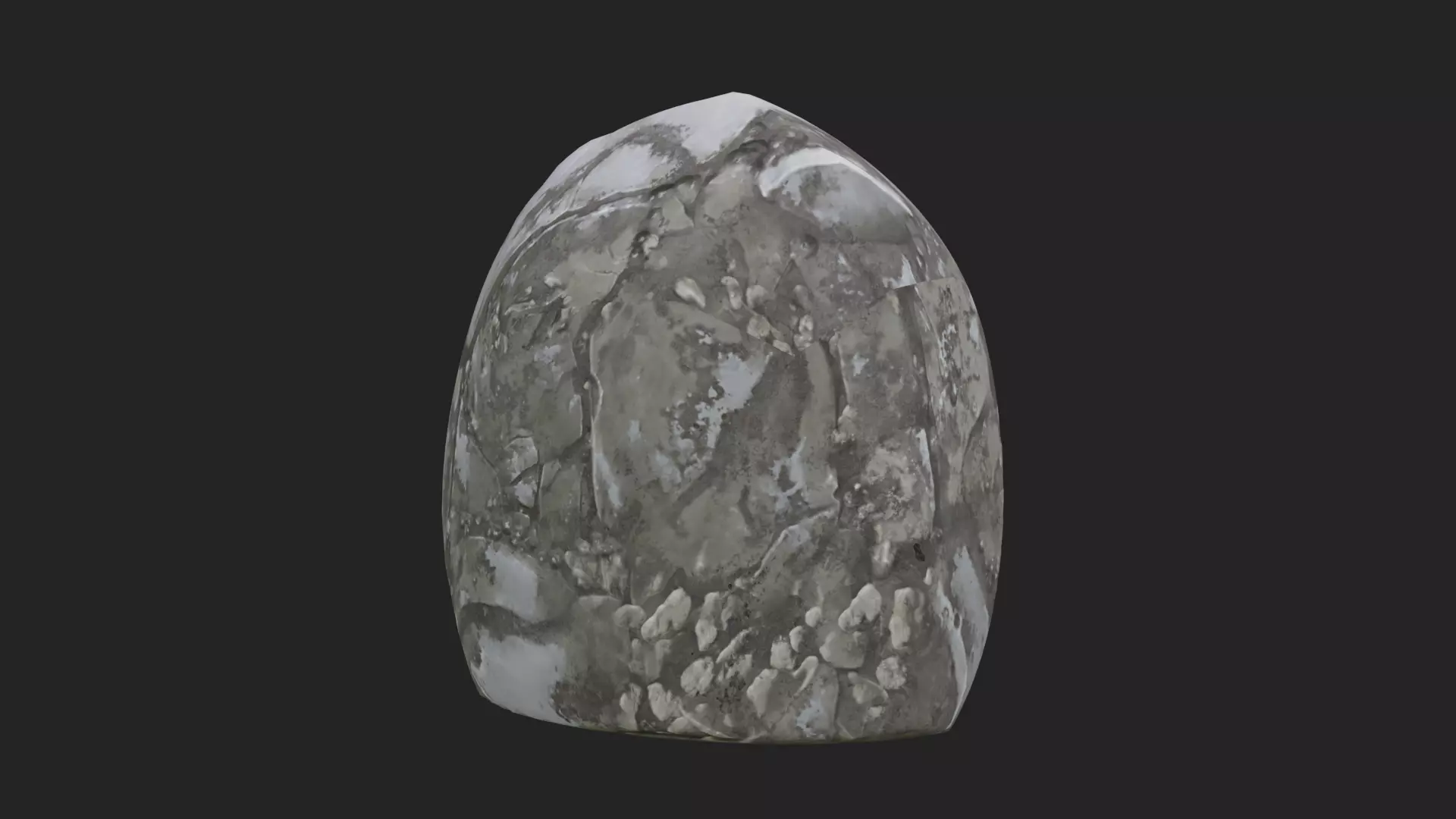 mountain rock Free 3D model_0