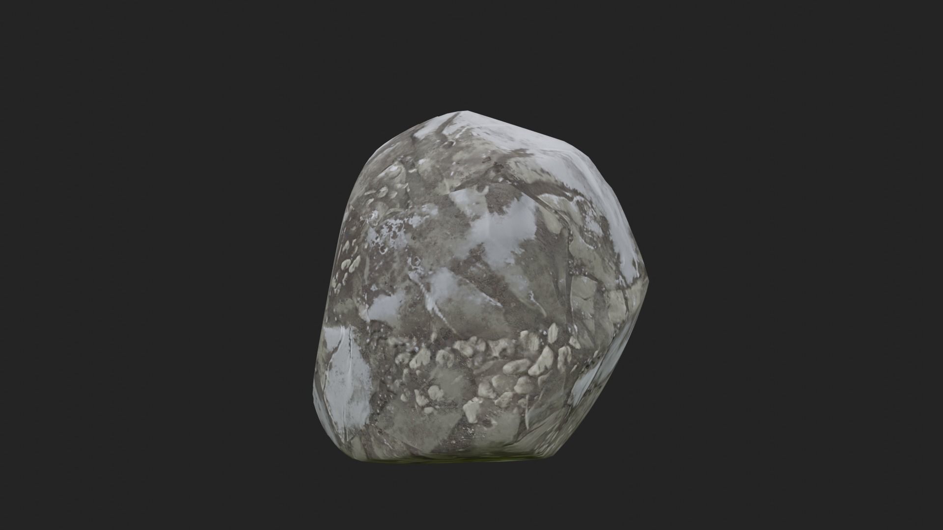 mountain rock Free 3D model_1