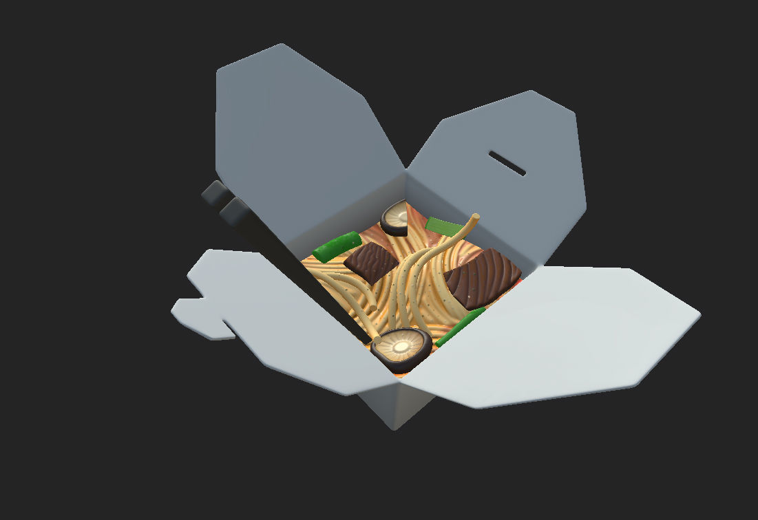 Noodle Box 3D model_16