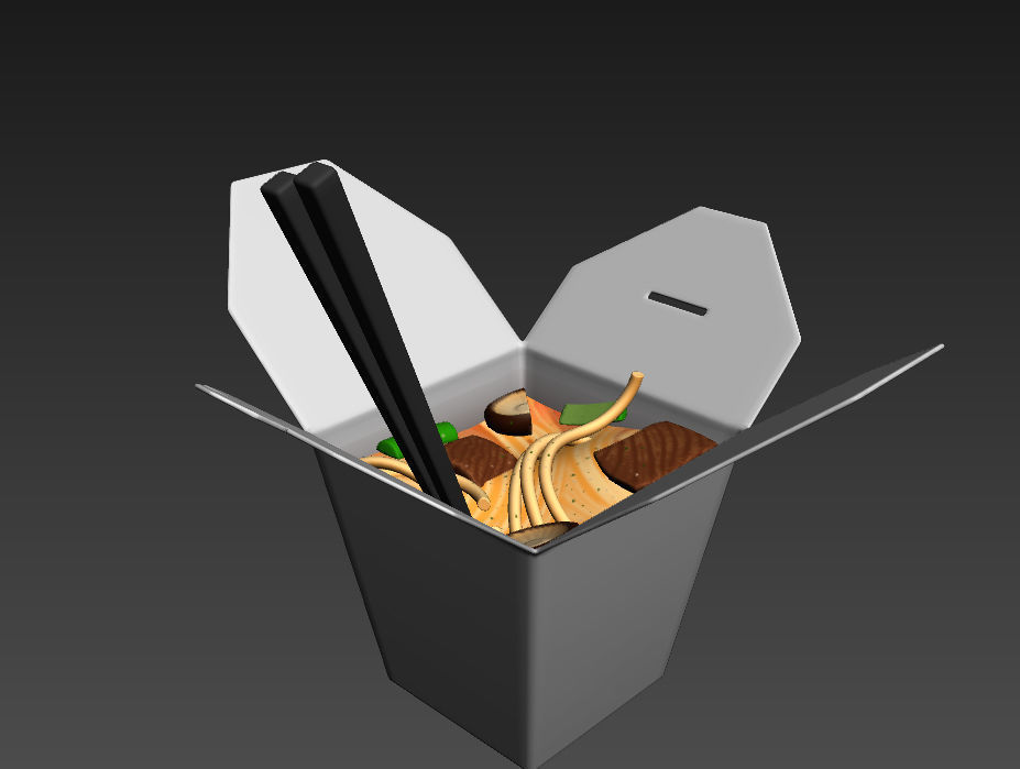 Noodle Box 3D model_22