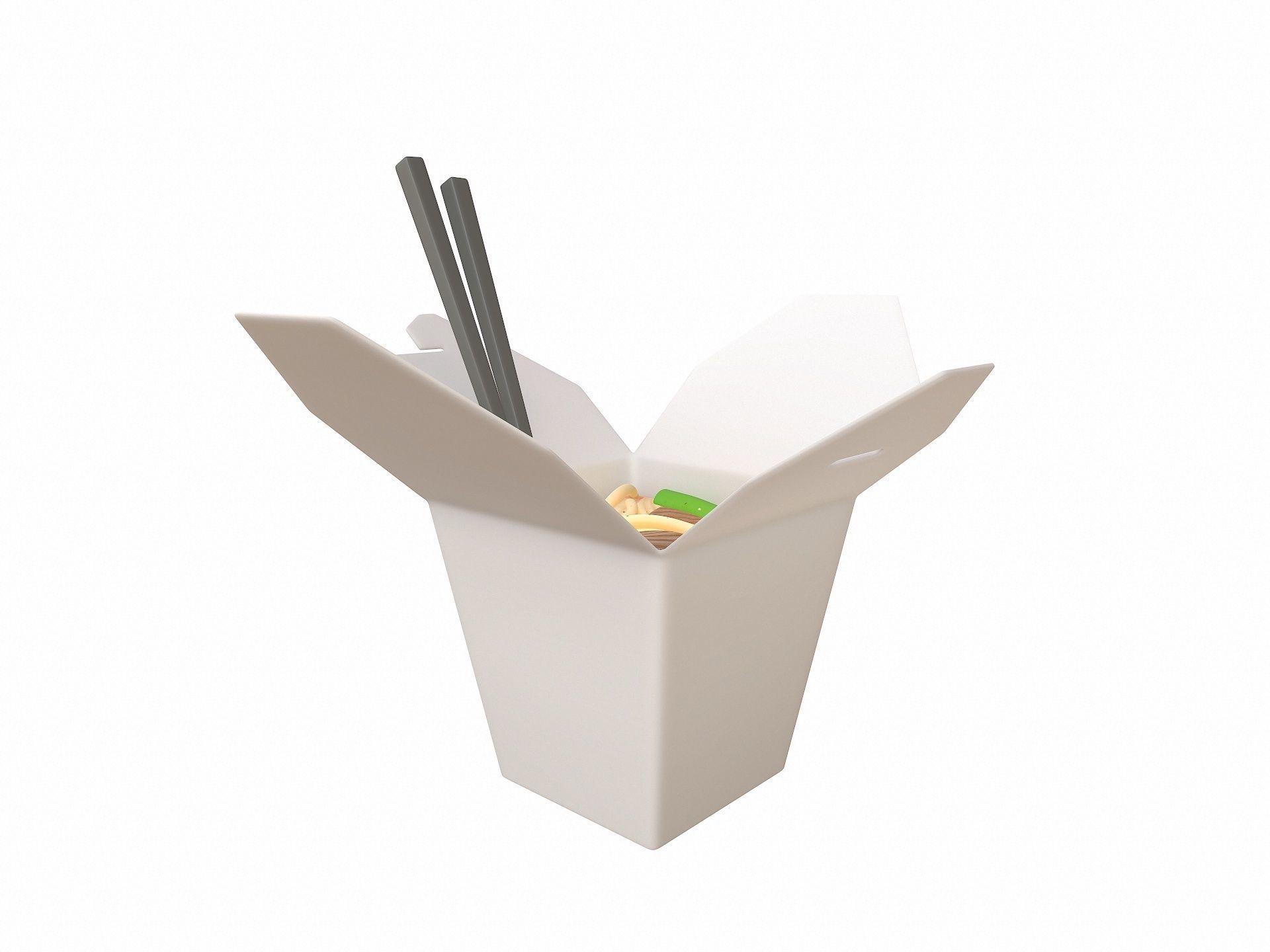 Noodle Box 3D model_1