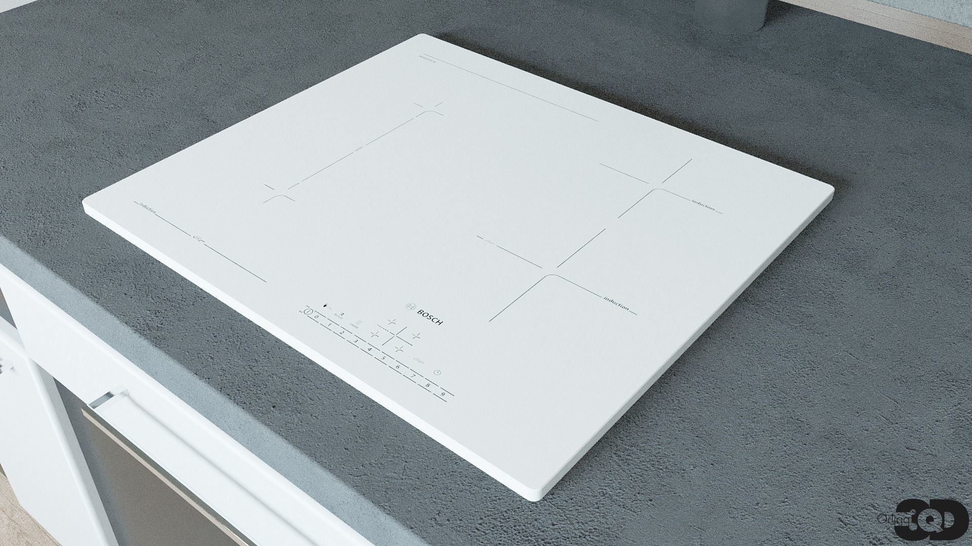 Modern House 02 3D model_14