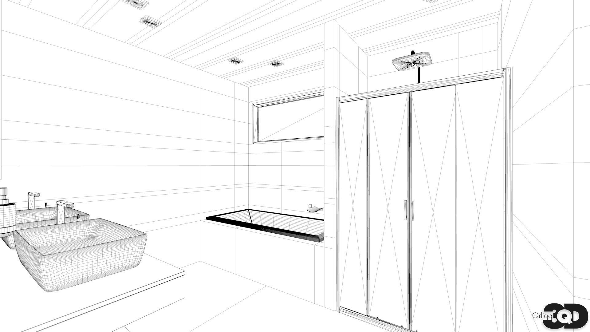 Modern House 02 3D model_23