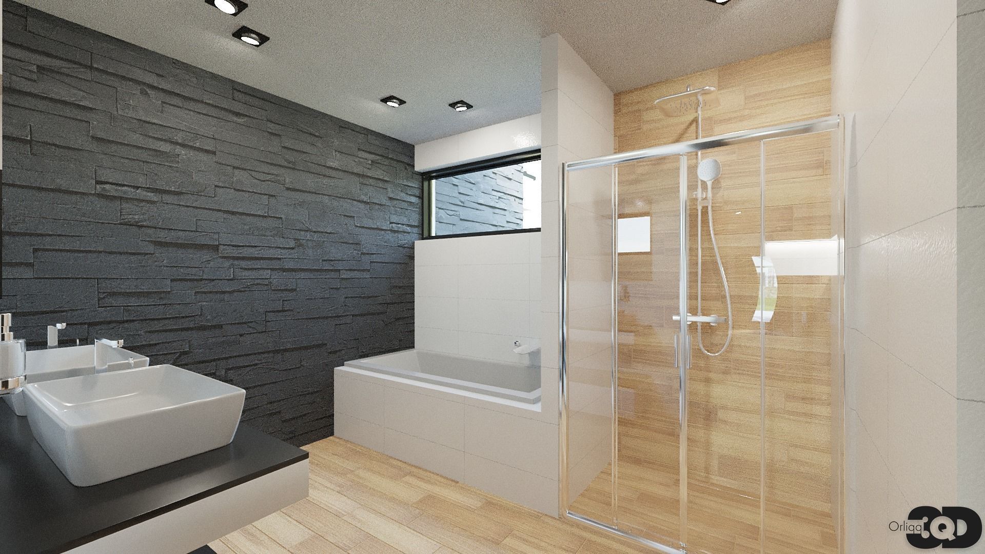 Modern House 02 3D model_16