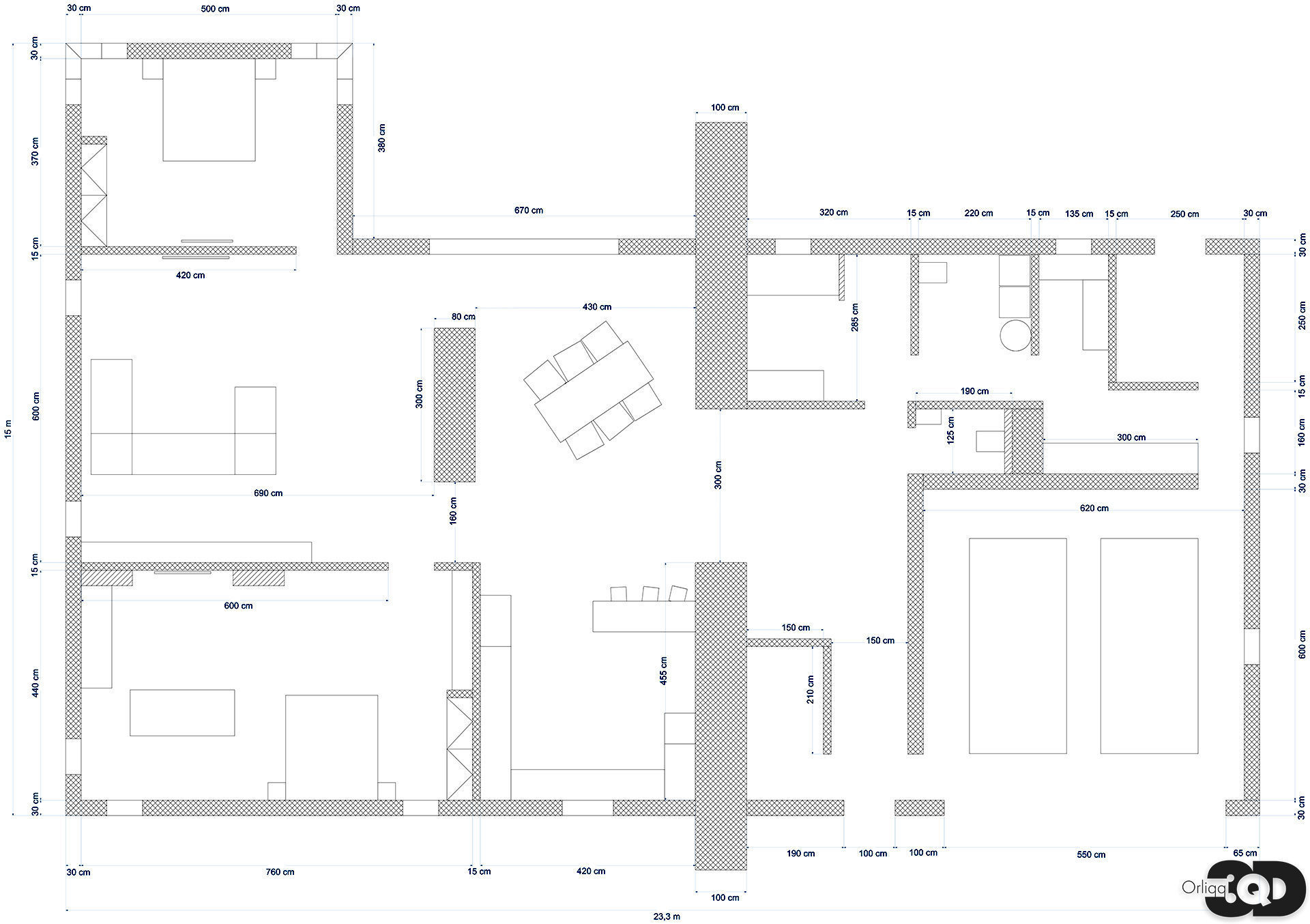 Modern House 02 3D model_10