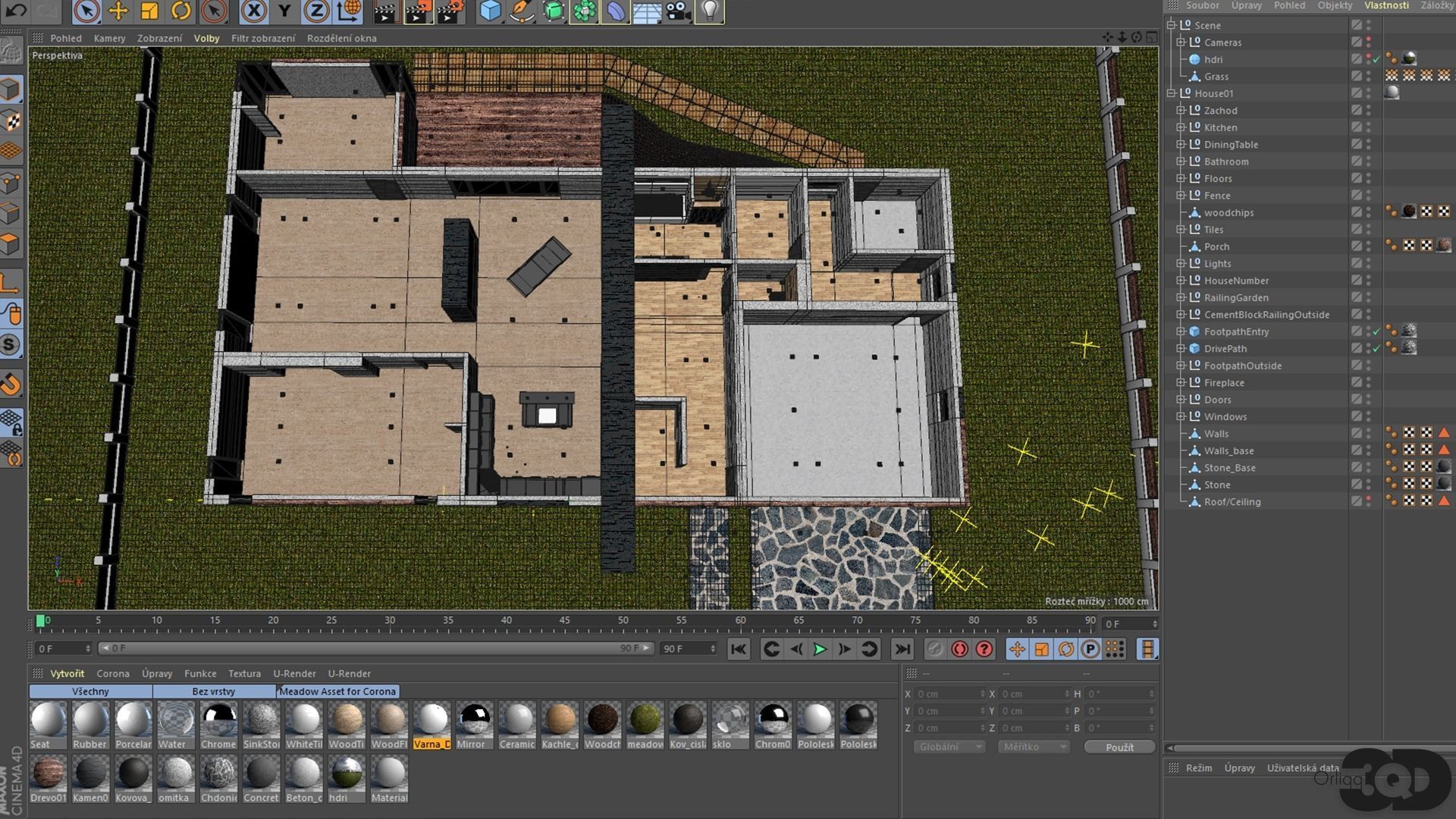 Modern House 02 3D model_28