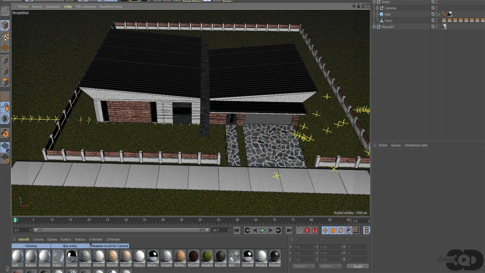 Modern House 02 3D model_26