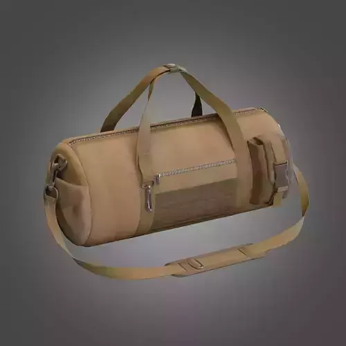 Soldier Sport Bag Low-poly 3D model