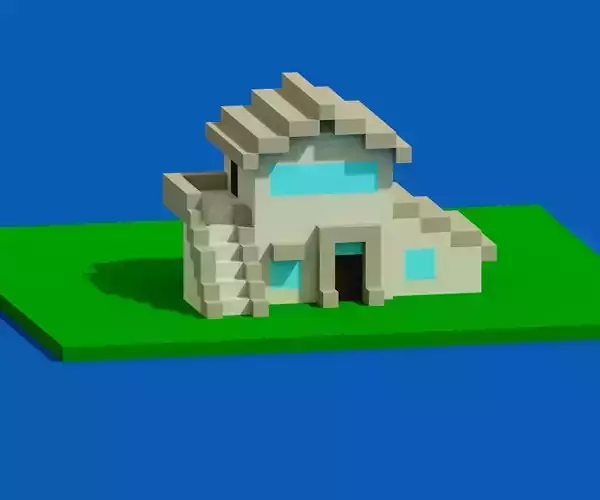 Hose voxel - 2 3D model