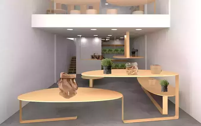 Store Design Free 3D model