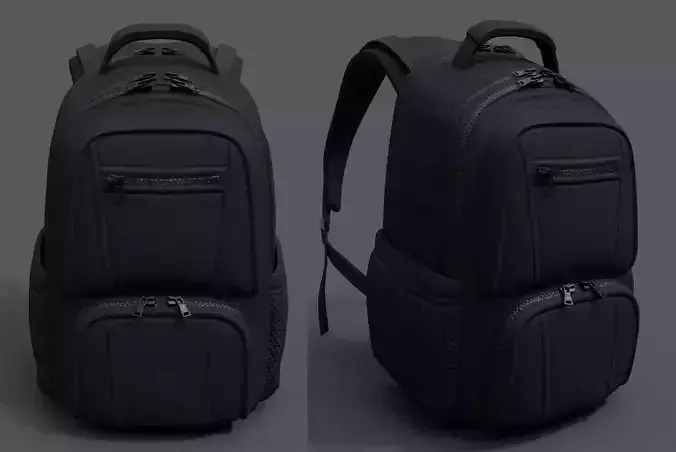 Backpack Camping Generic military Black baggage 