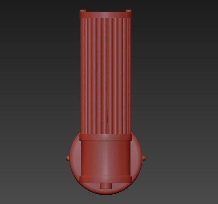 Wall Lamp Claridges Single 3D model_4