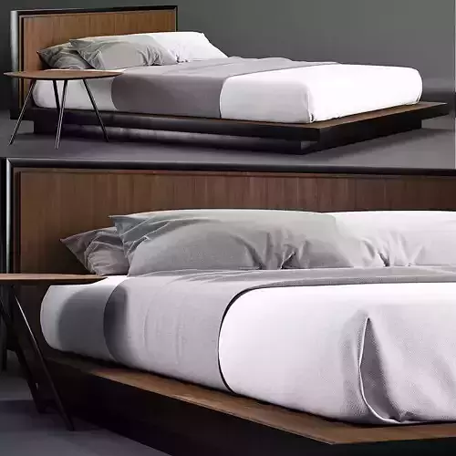 Envy Queen Bed 3D model