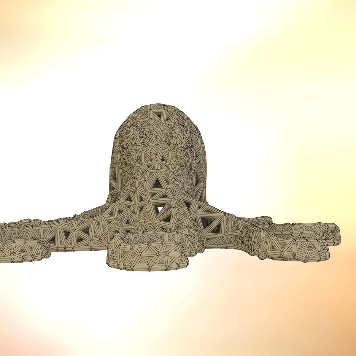 Octopus made of plastic 3D print model_9