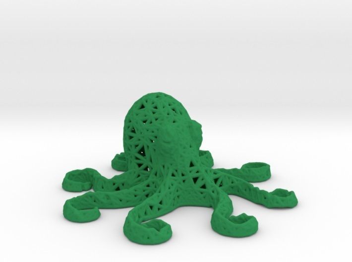 Octopus made of plastic 3D print model_47