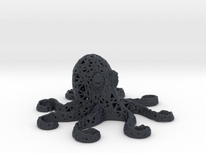 Octopus made of plastic 3D print model_41