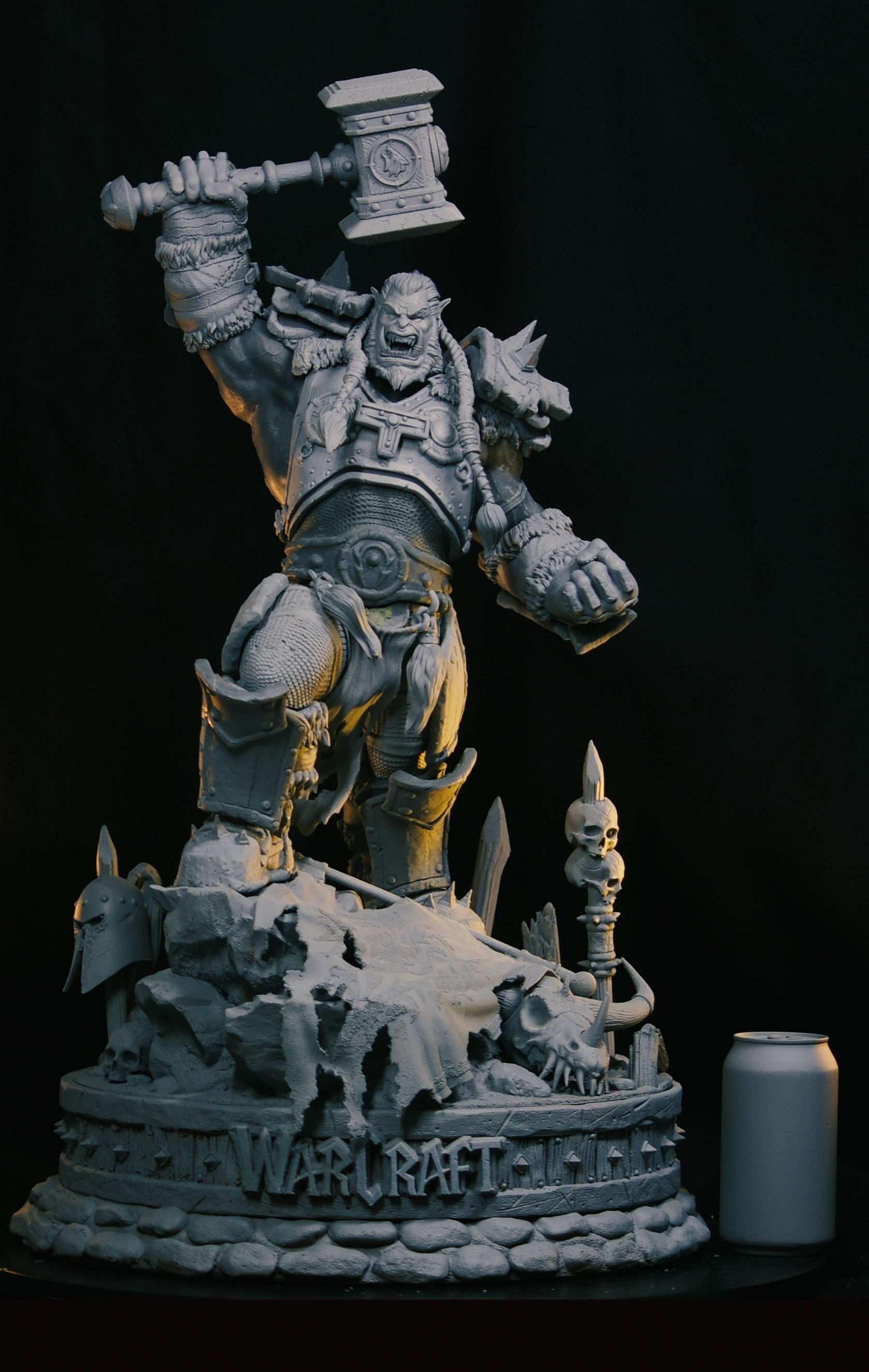 Orc Thrall wow - 3d printable 3D print model_5