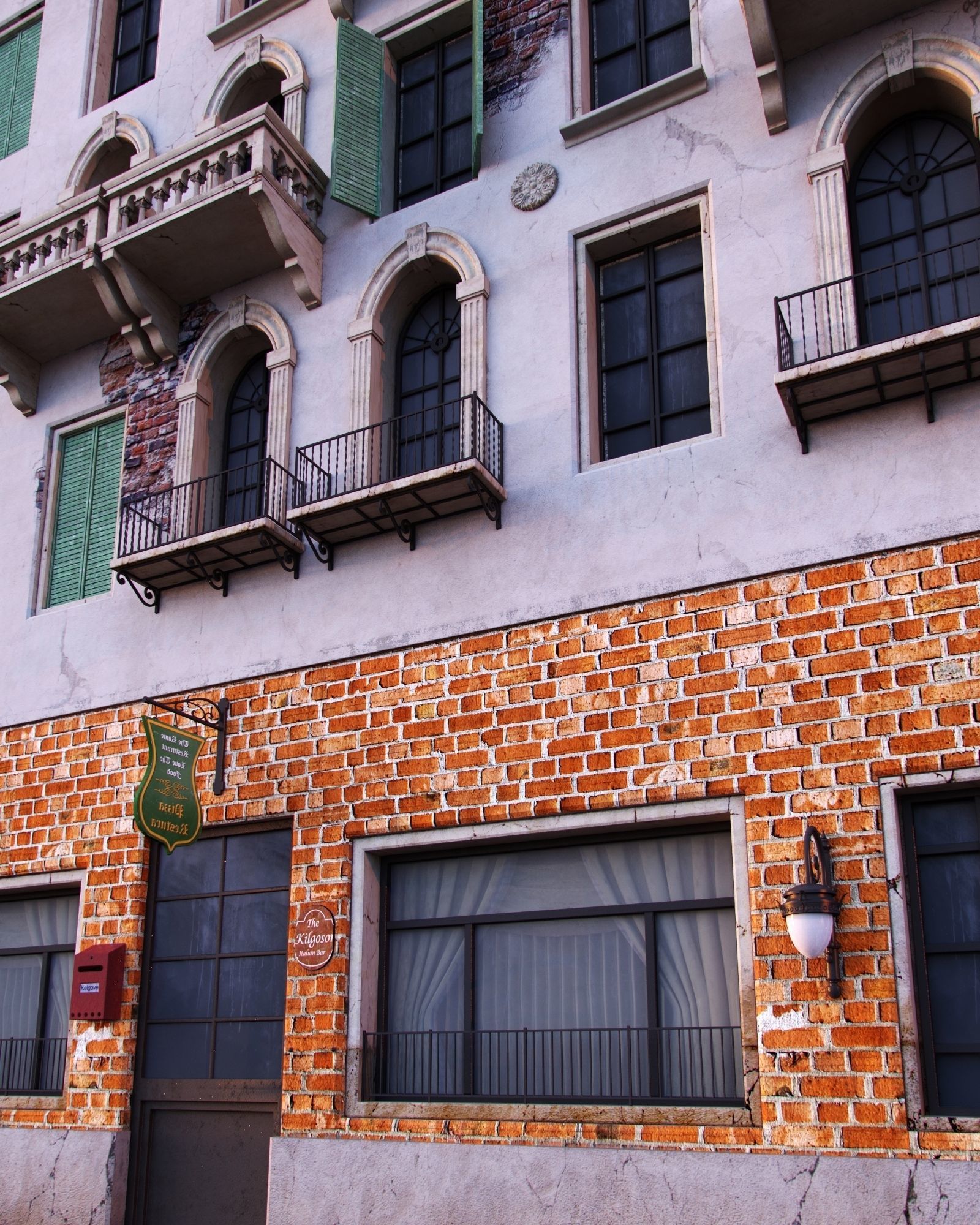 Venice Building 1 3D model_2