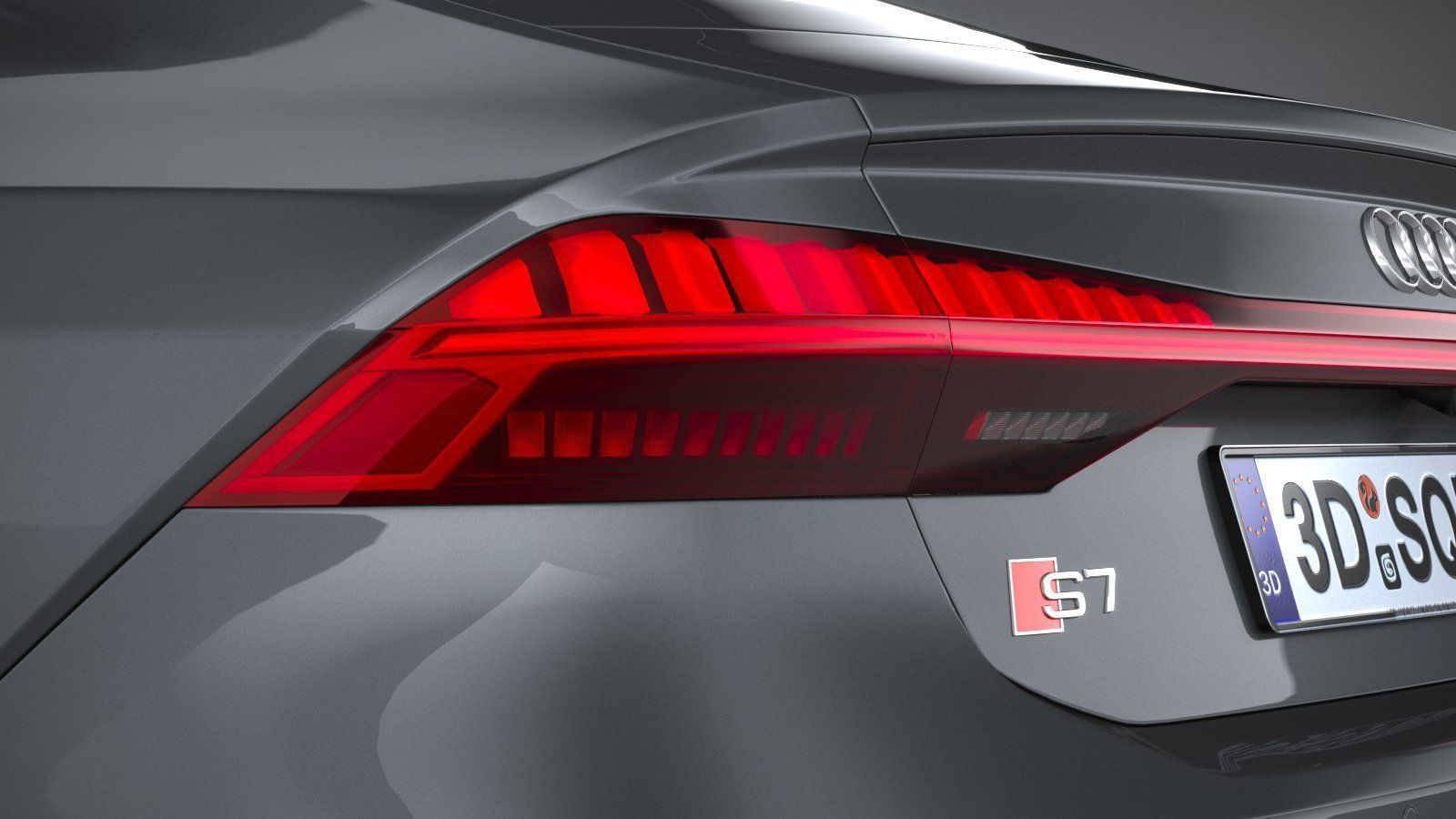 Audi S7 Sportback 2020 3D model_15