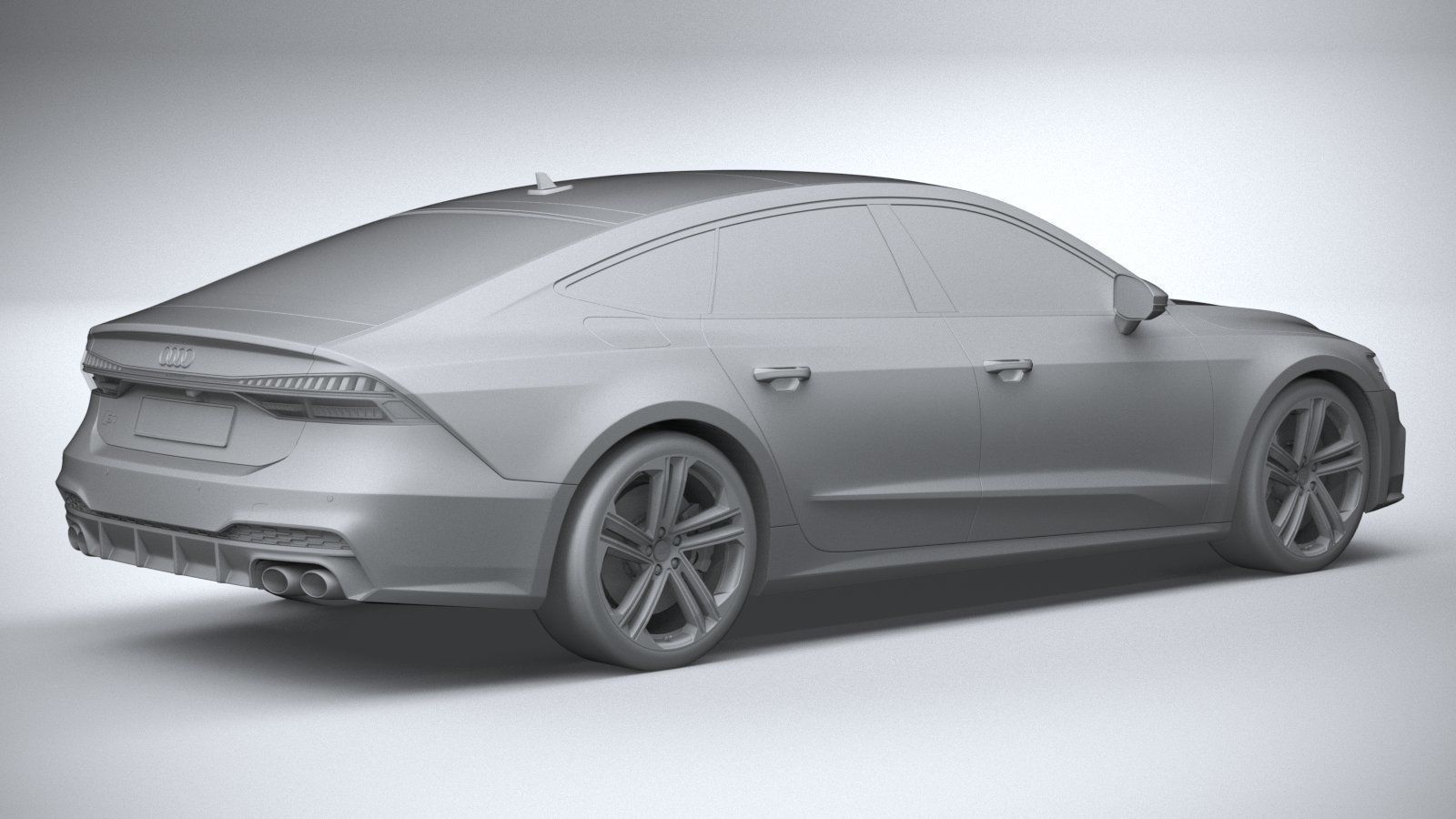 Audi S7 Sportback 2020 3D model_25