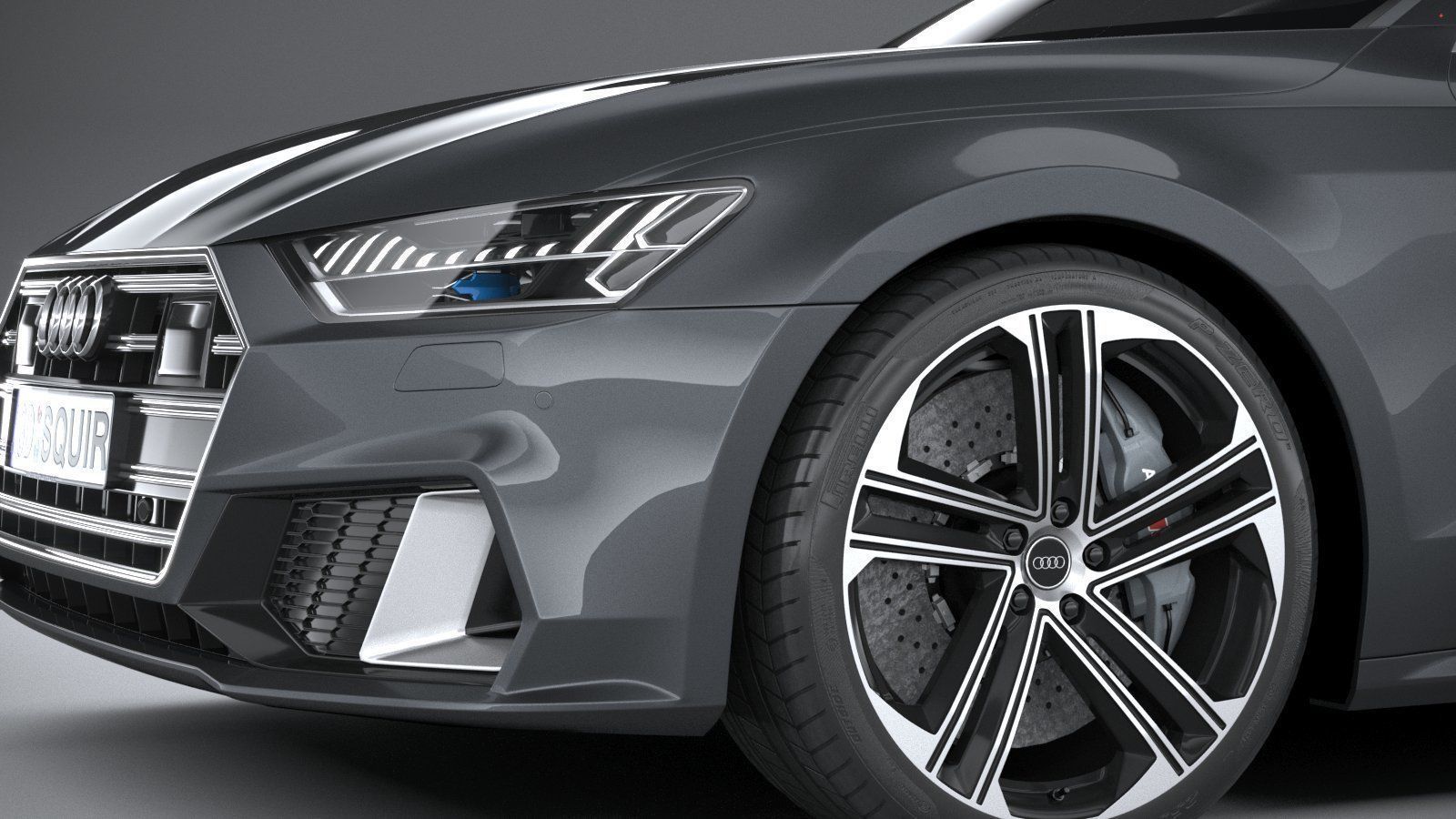 Audi S7 Sportback 2020 3D model_3