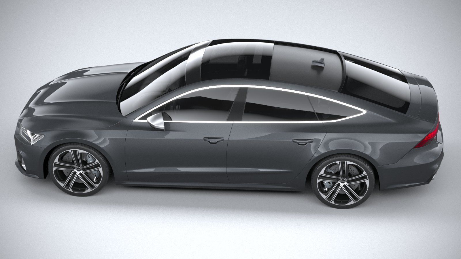 Audi S7 Sportback 2020 3D model_9