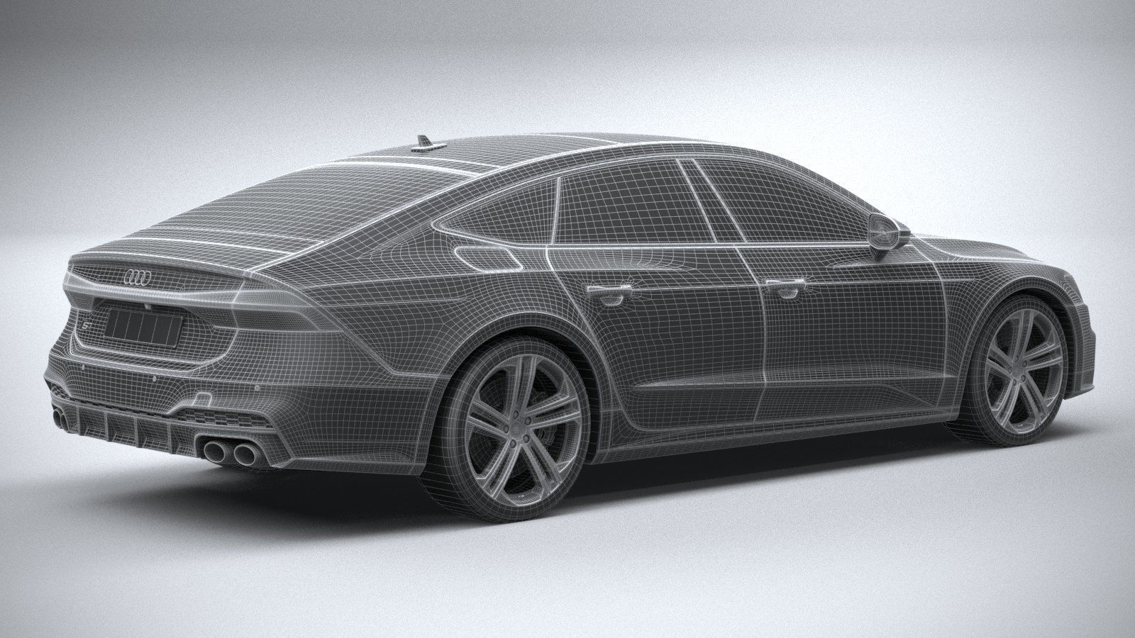 Audi S7 Sportback 2020 3D model_27