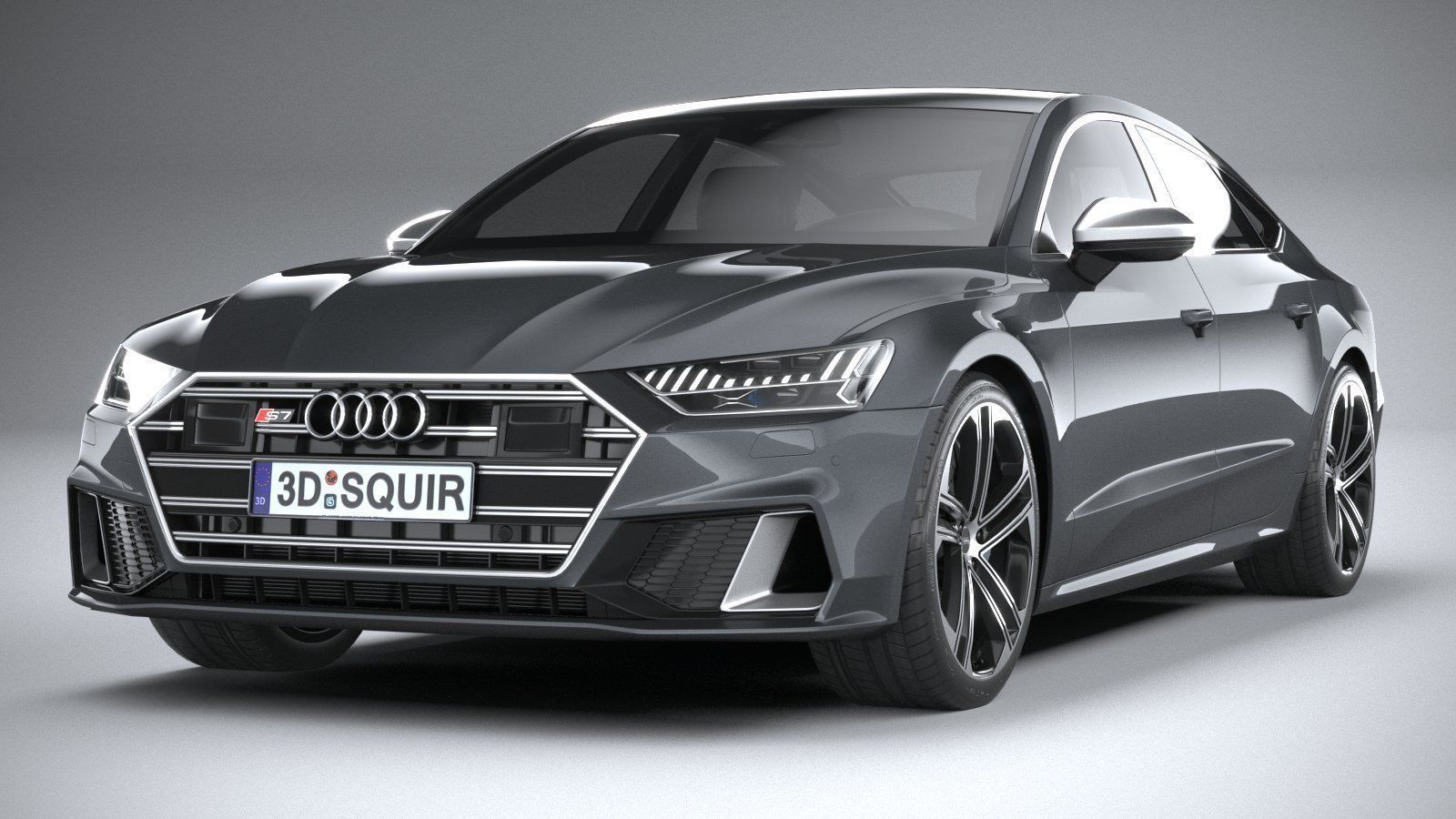 Audi S7 Sportback 2020 3D model_2
