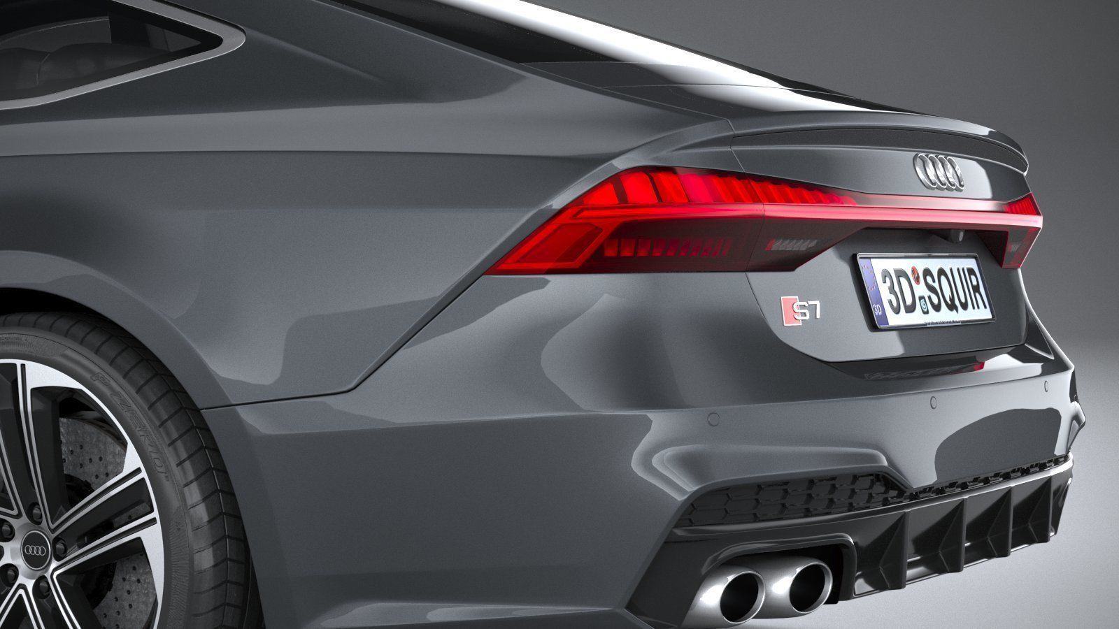 Audi S7 Sportback 2020 3D model_6