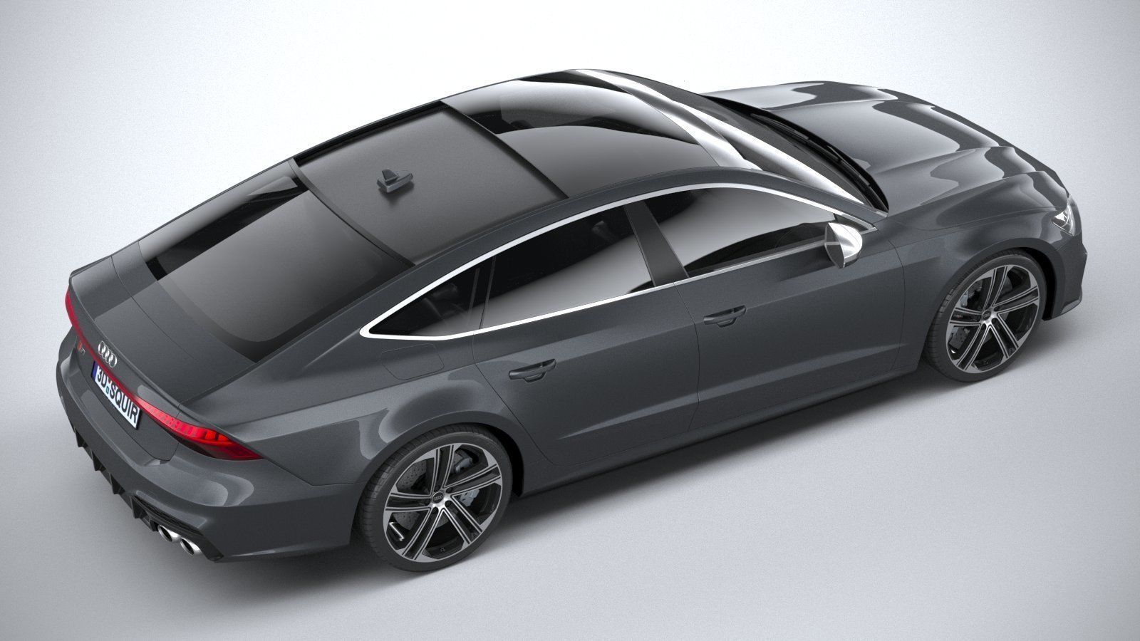 Audi S7 Sportback 2020 3D model_10