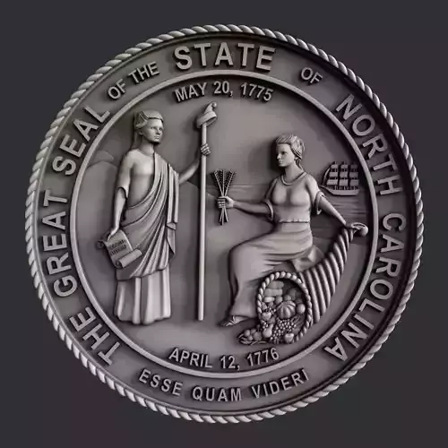 3d STL models for CNC router seal North Carolina 3D model