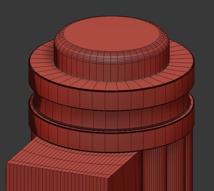 Wall Lamp Gascogne S 3D model_3