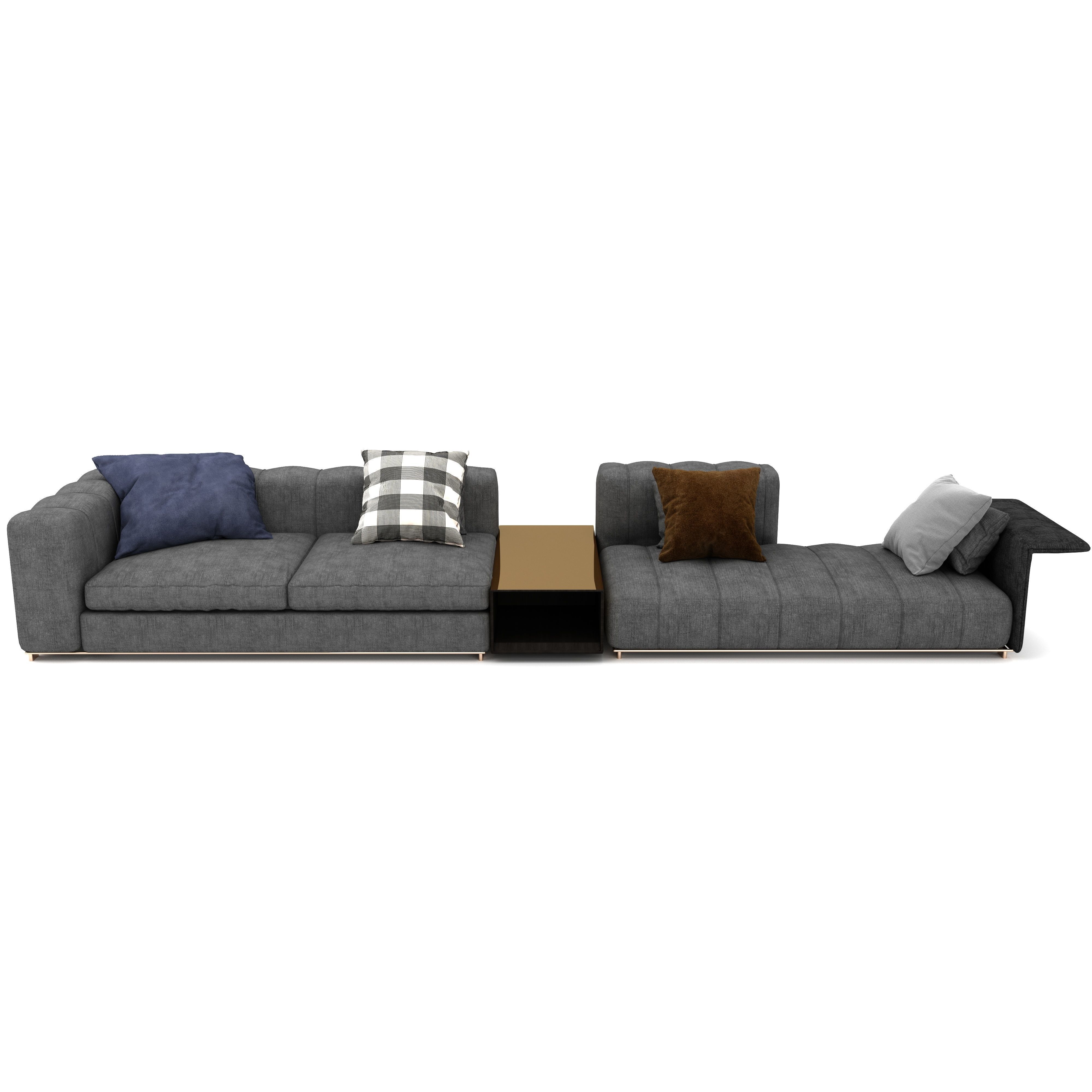Freeman Sofa By Minotti 3D model_3
