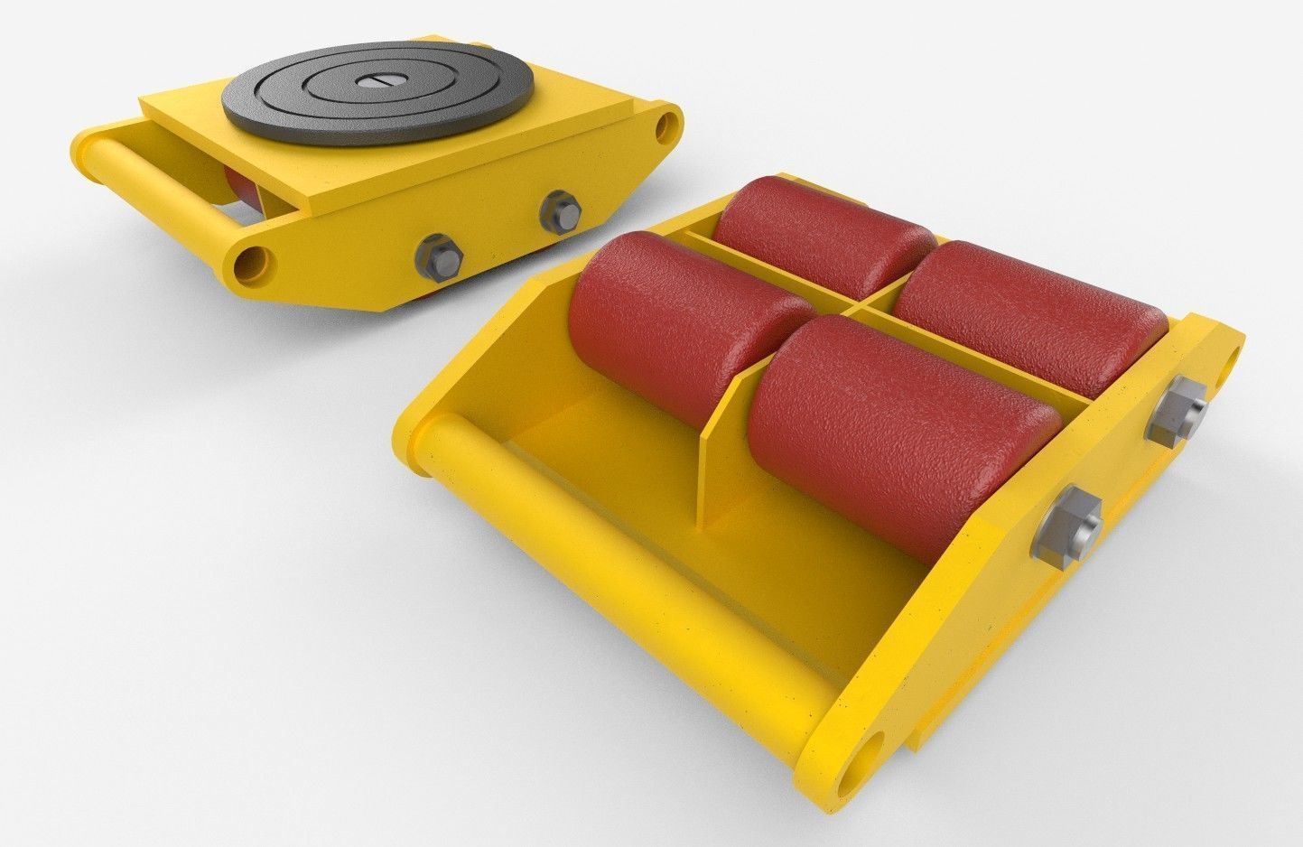 Industrial Mover  M1 Low-poly 3D model_10