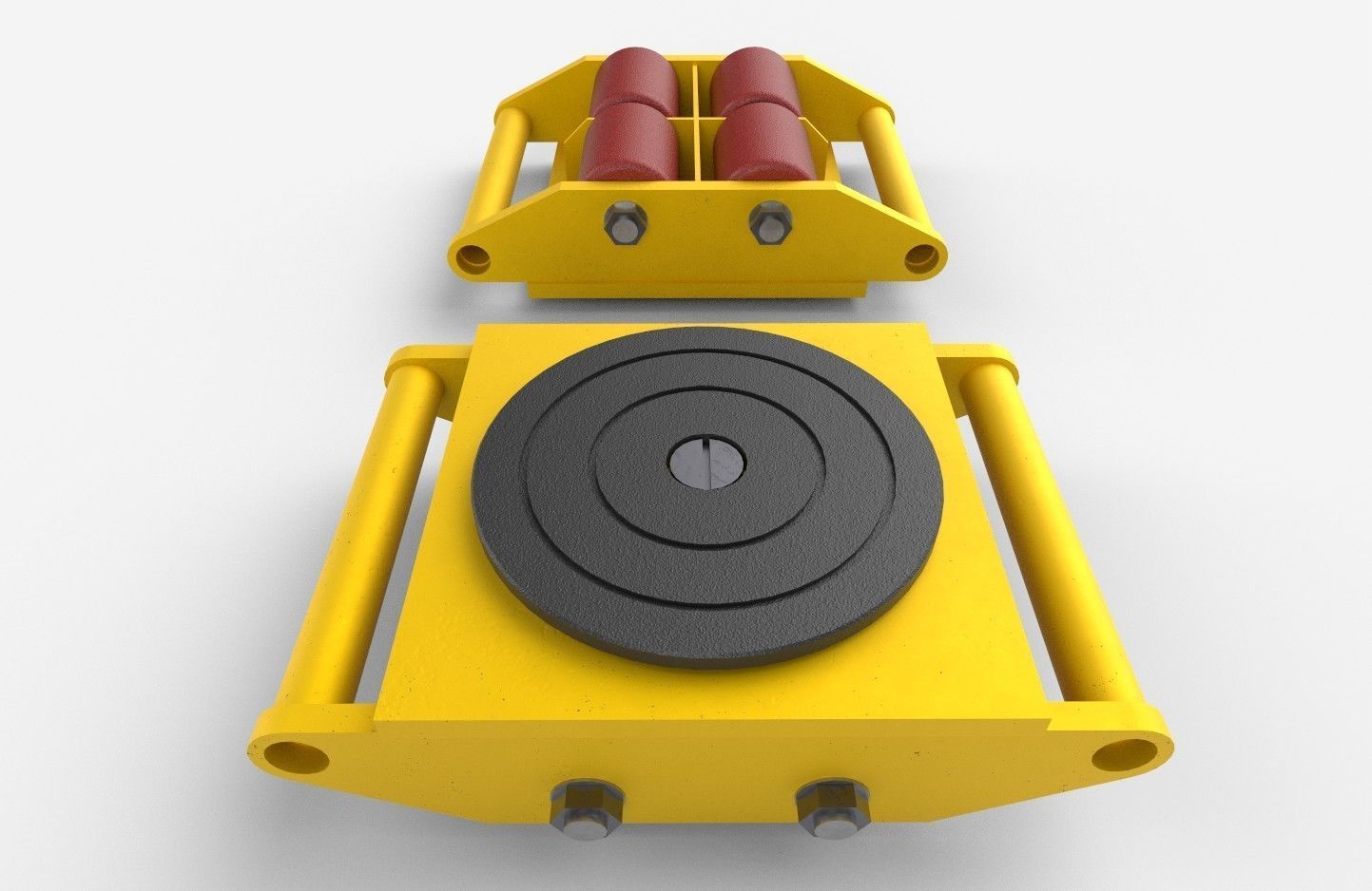 Industrial Mover  M1 Low-poly 3D model_4