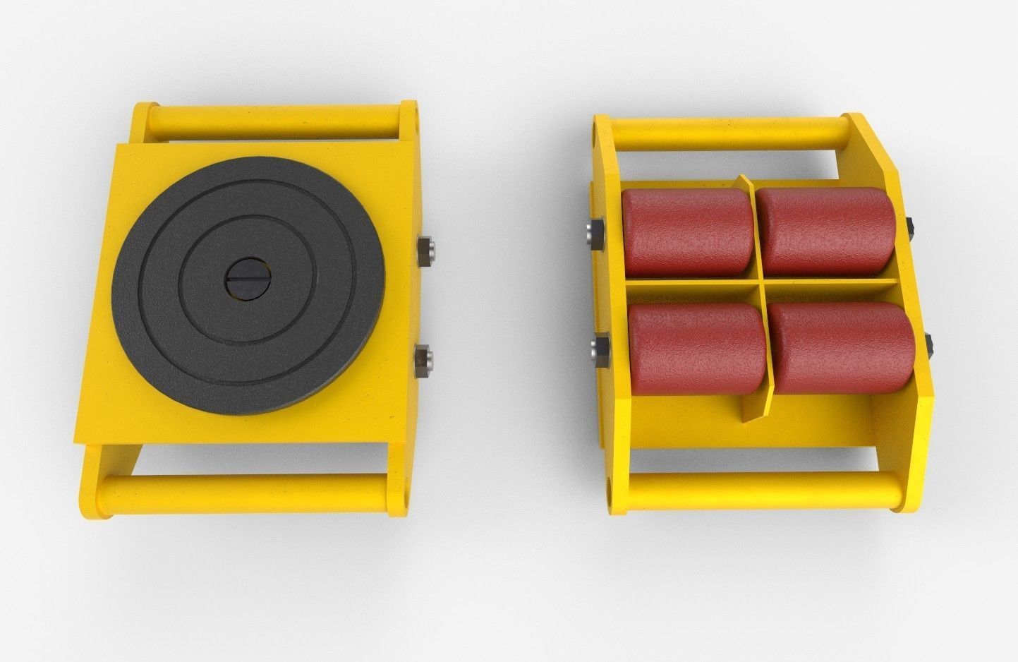 Industrial Mover  M1 Low-poly 3D model_7