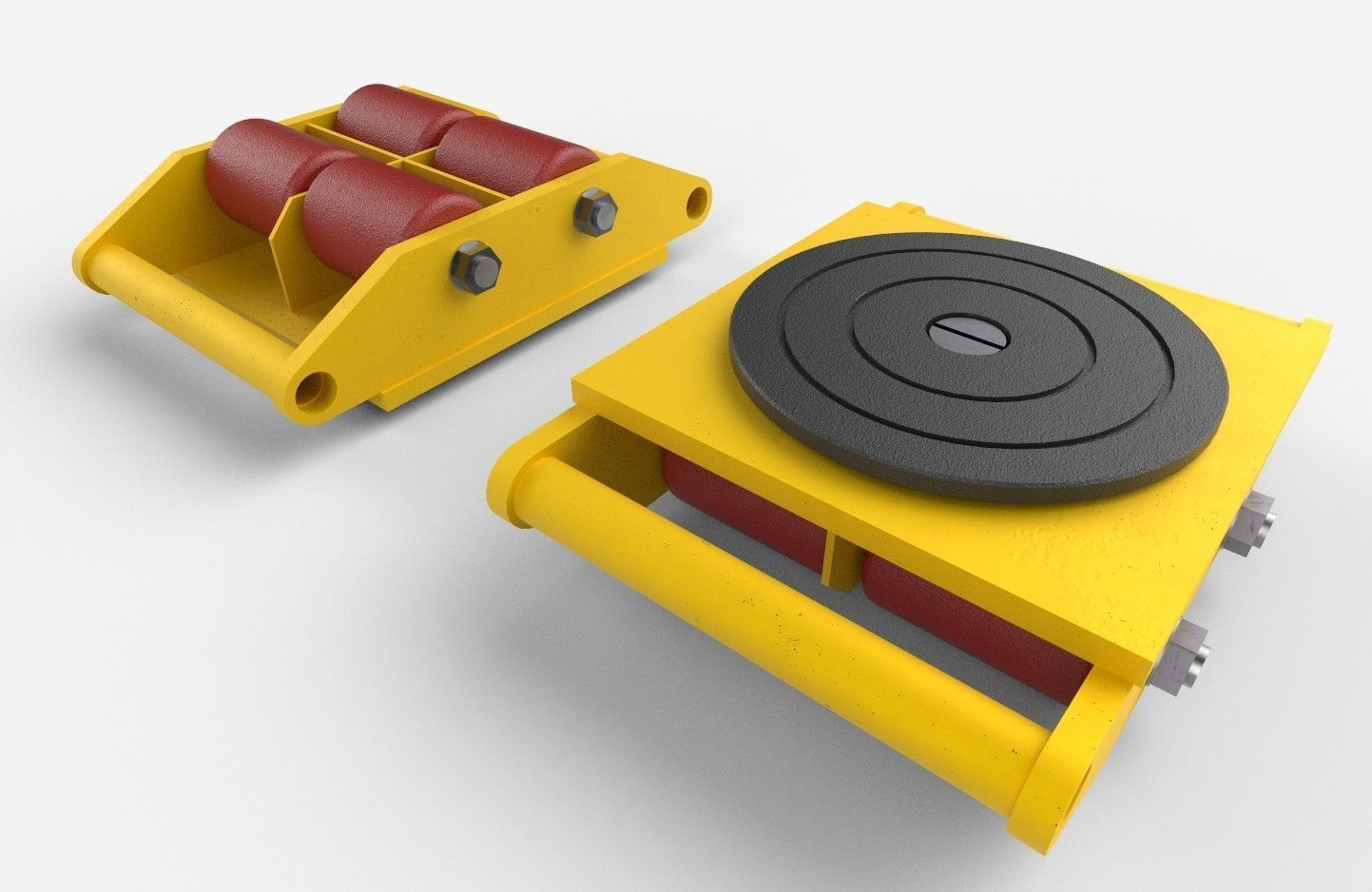 Industrial Mover  M1 Low-poly 3D model_2