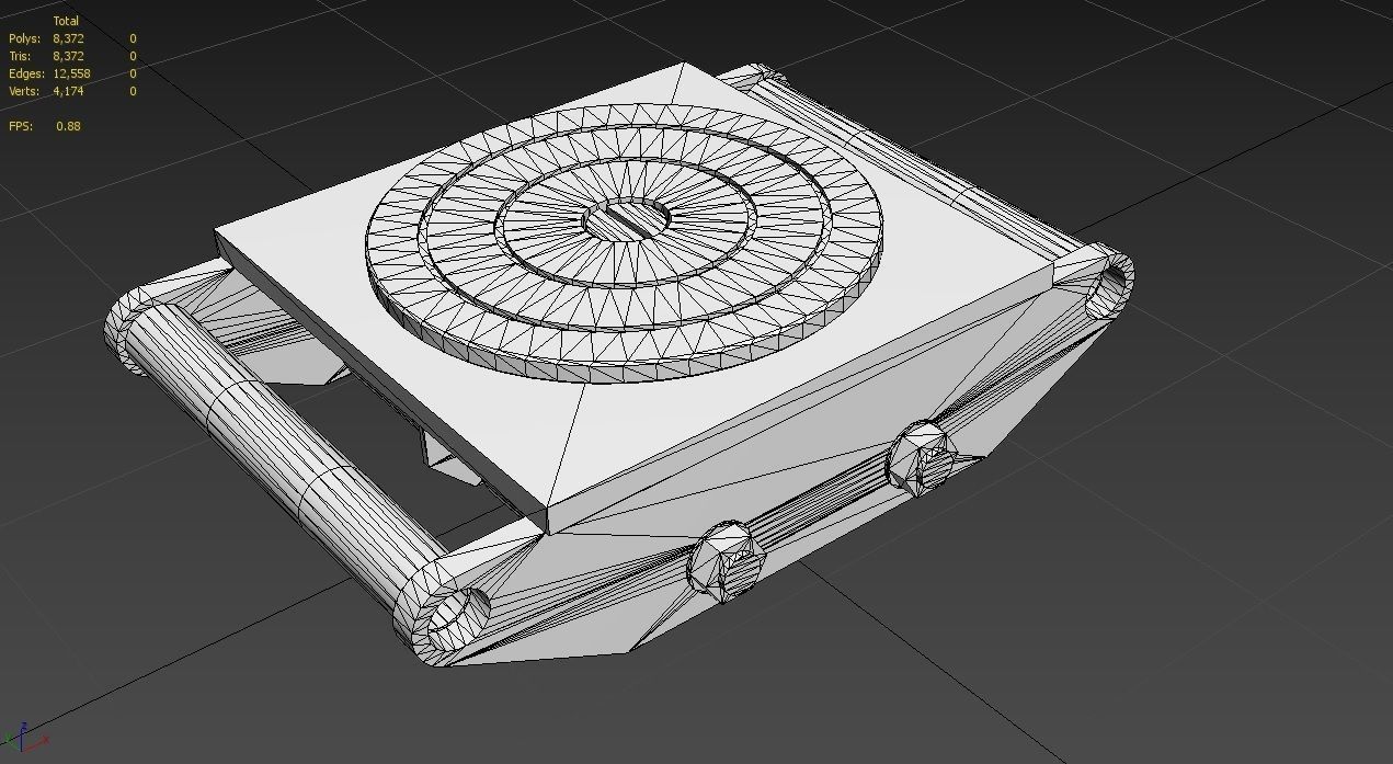 Industrial Mover  M1 Low-poly 3D model_31