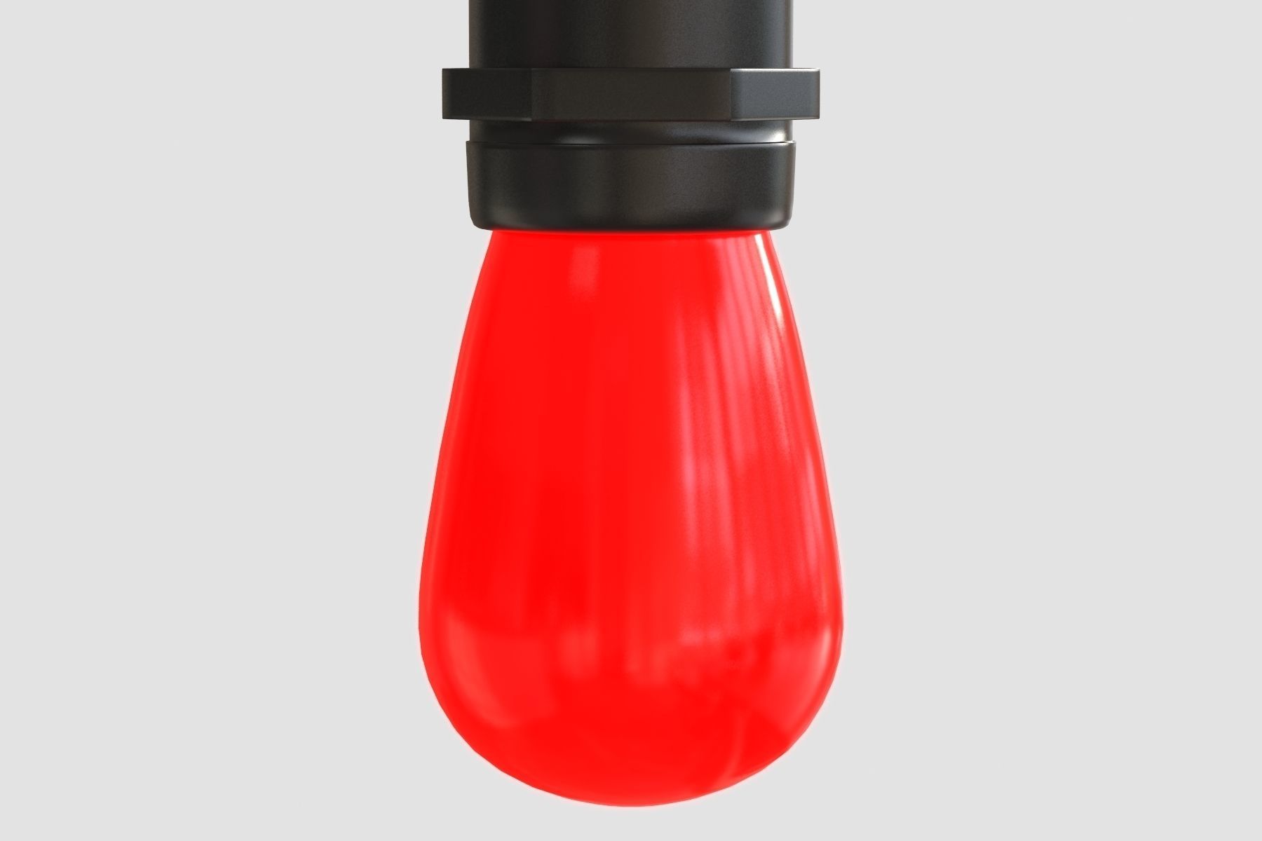 Bulb 48ft 15 LED Low-poly 3D model_7