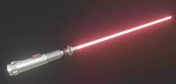star wars light saber Low-poly 3D model