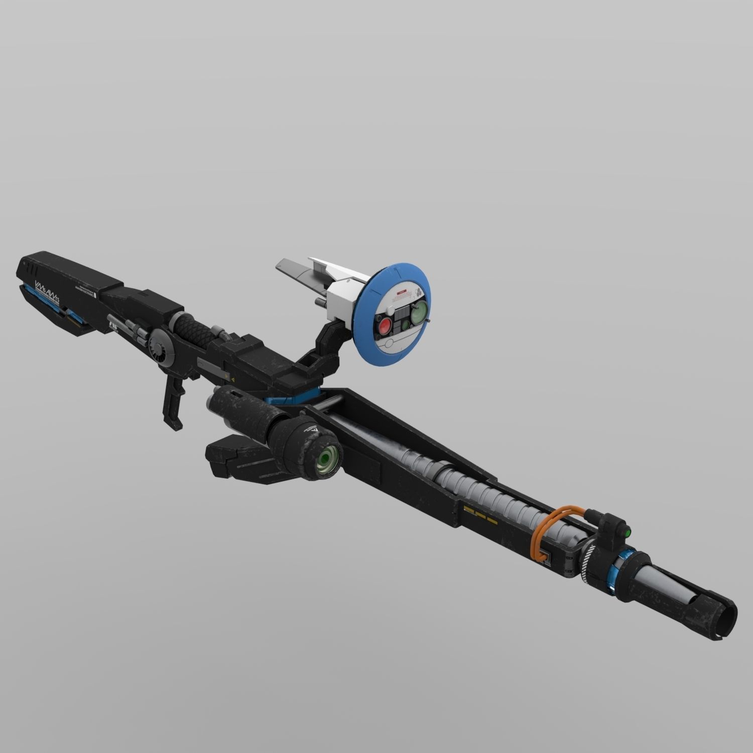 Ex-S Gundam 3D model_6