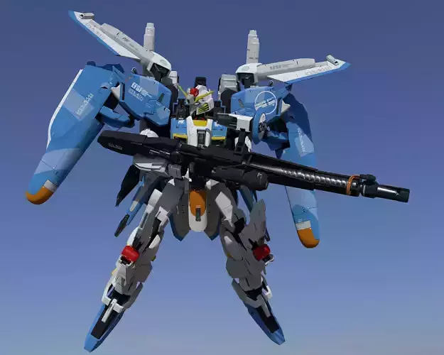 Ex-S Gundam 3D model