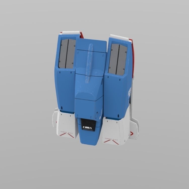 Ex-S Gundam 3D model_7