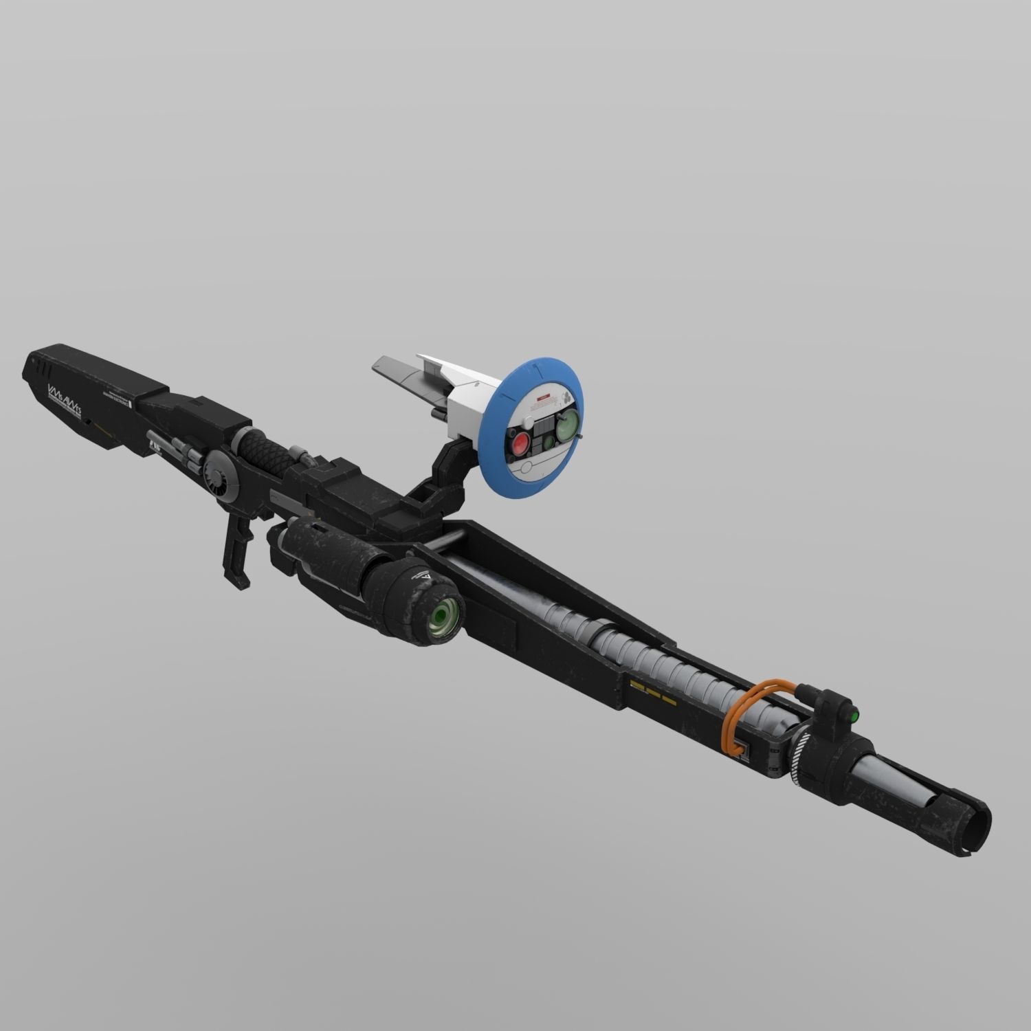 Ex-S Gundam 3D model_5