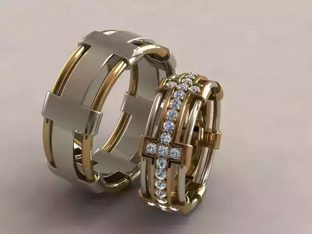 2 Wedding rings 2885