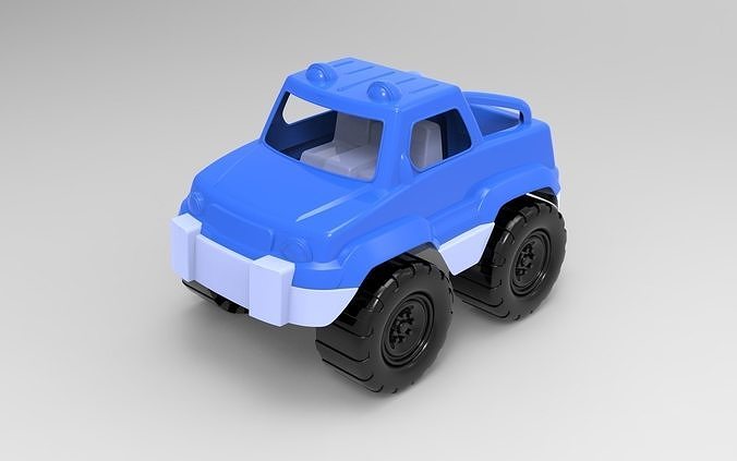 Toy Truck 3D model